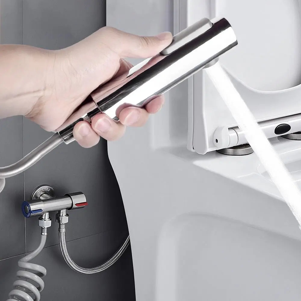 Handheld Bidet Sprayer Gun – ABS Toilet Bathroom Spray Head Bidet Sprayer Gun Axl