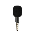 3.5mm Mini Condenser Microphone – Aux Mic for Phone & Laptop Condenser Microphone Axl Black 4 Pole