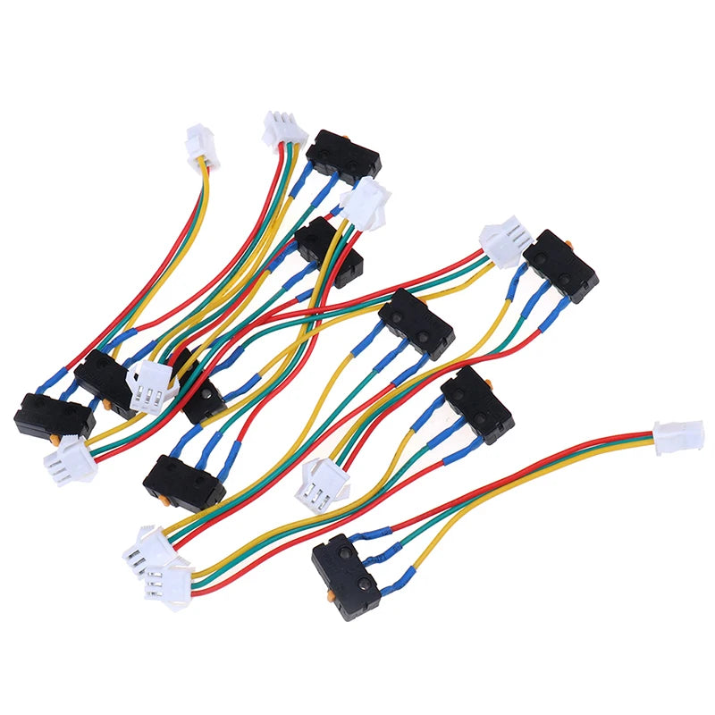 10-Pack 3-Wire Micro Switch for Gas Water Heater On/Off Micro Switch Pack Axl
