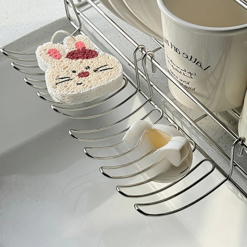 Multifunctional Stainless Steel Storage & Hanging Rack Storage Hanging Rack Axl