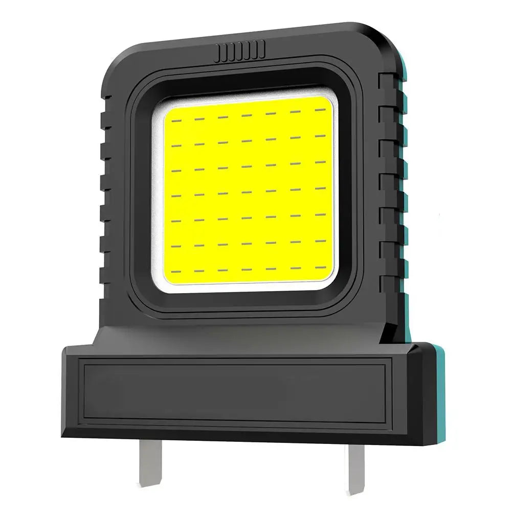 18V–21V LED Work Light for Makita Milwaukee DeWalt Bosch LED Work Light Axl Green