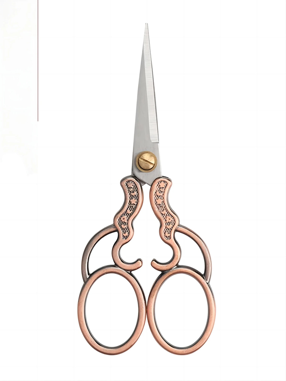 Gourd Pattern Vintage Stainless Steel Sewing Scissors 12.5cm Sewing Scissors Axl red metal gourd
