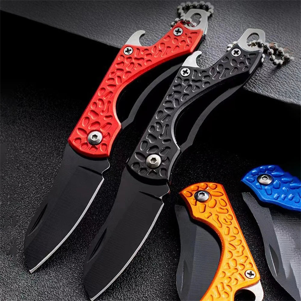Folding Stainless Steel Paring Knife – Portable Kitchen Knife Folding Kitchen Knife Axl