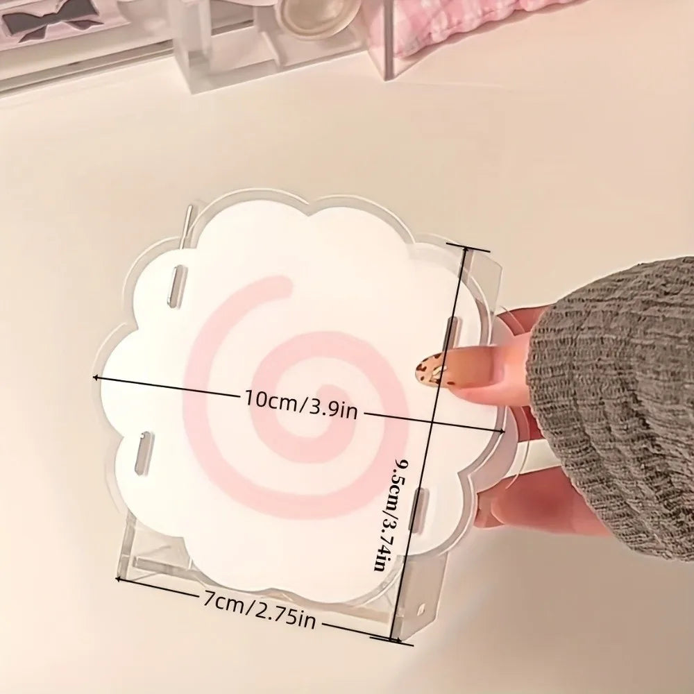 Acrylic Desktop Pen Holder & Cosmetic Brush Organizer Desktop Organizer Box Axl
