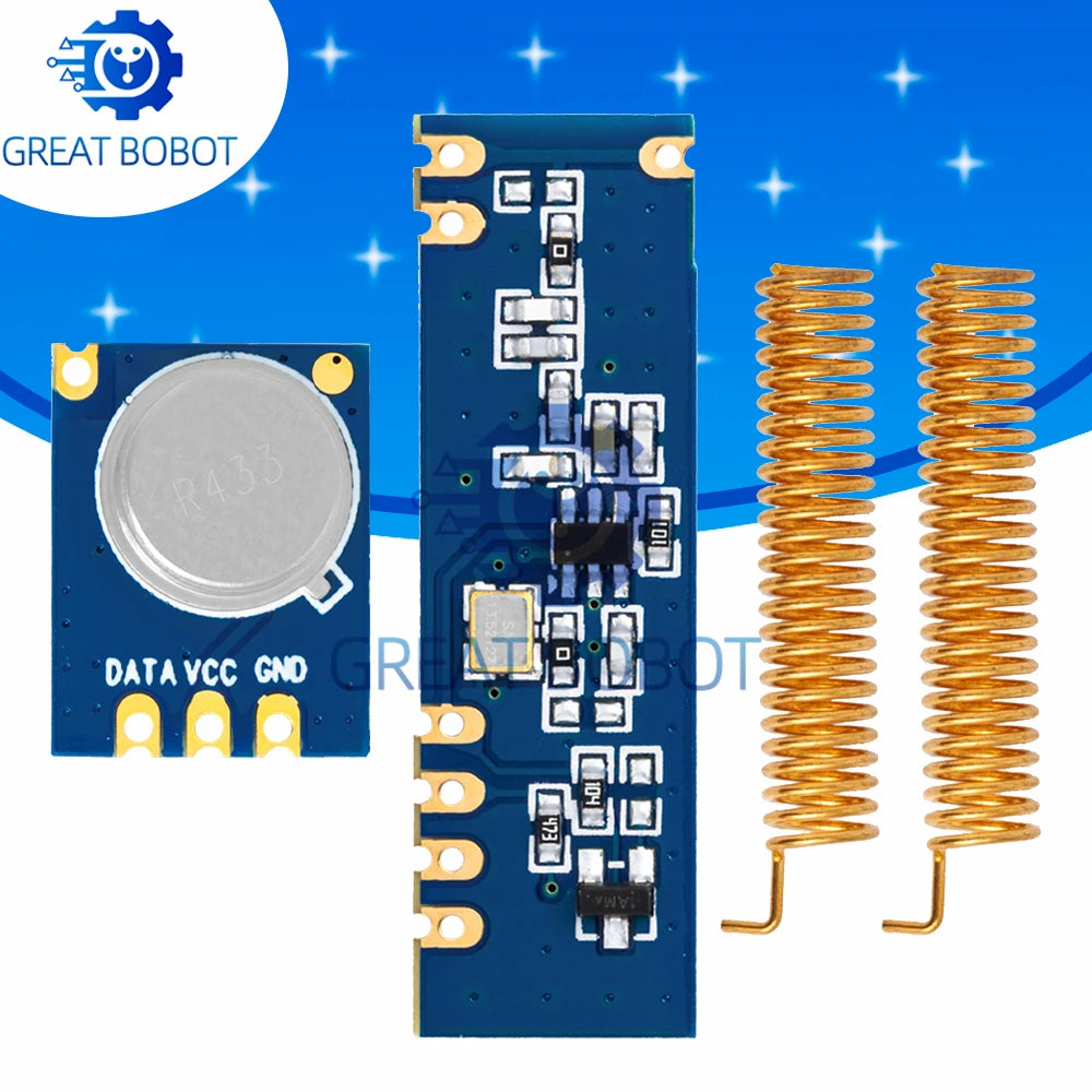 433MHz Wireless Module Kit – STX882 & SRX882 + Antennas Wireless RF Module Kit Axl Default Title