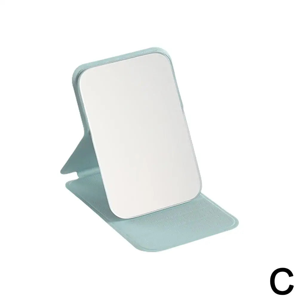 Foldable Compact Pocket Mirror – Portable Mini Makeup Mirror Compact Makeup Mirror Axl green