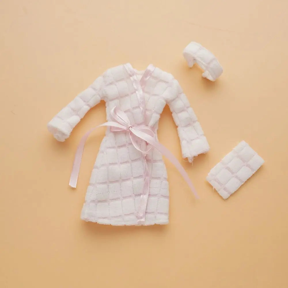 BJD Doll Robe & Pajamas Set – 1/6 Scale Bathrobe Outfit Doll Clothing Set Axl 4