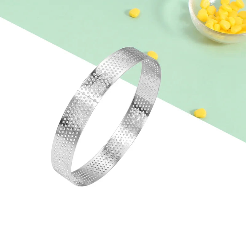 Stainless Steel Tart Ring & Mousse Cake Mold | Round Cutter Cake Mold & Cutter Axl