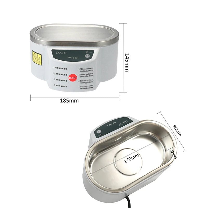 BALASHOV 628ml Ultrasonic Cleaner for Jewelry & Glasses Ultrasonic Cleaner Axl