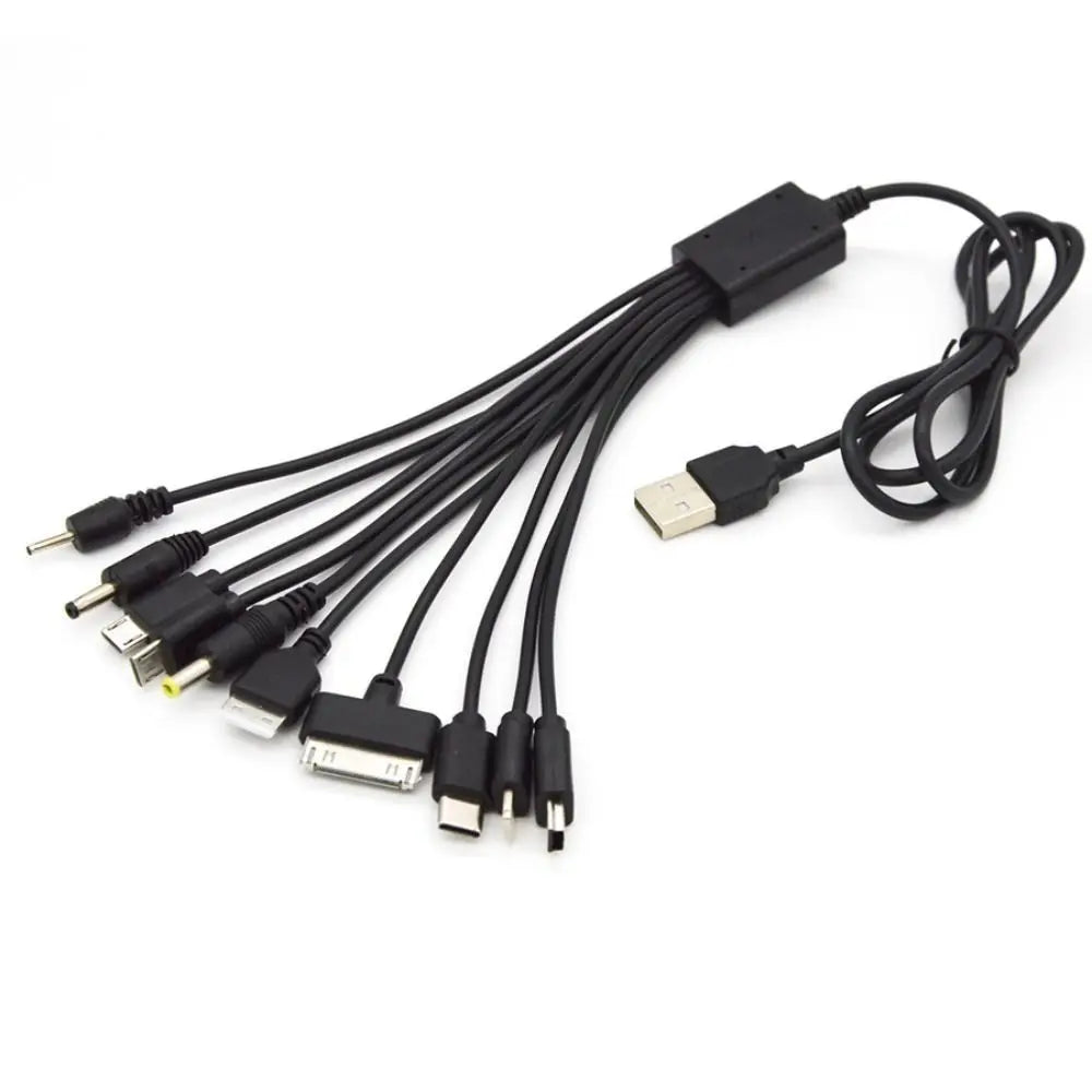 10-in-1 Multi Charging Cable – 10 Port USB Multi Connector Multi USB Cable Axl