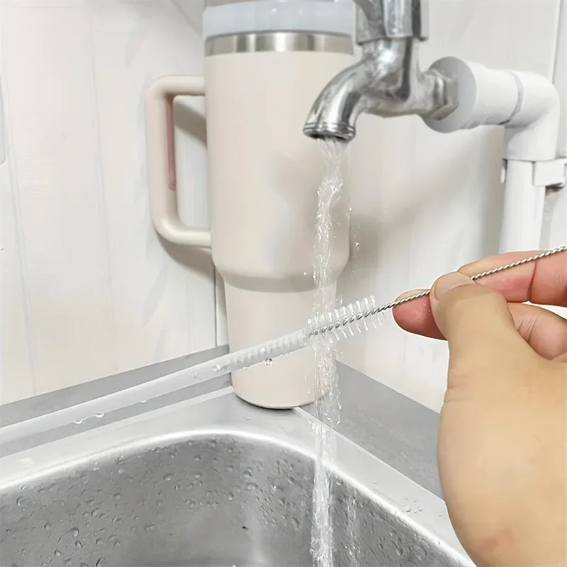 Extra-Long Bottle & Gap Cleaning Brushes – Reusable Kit Cleaning Brush Set Axl