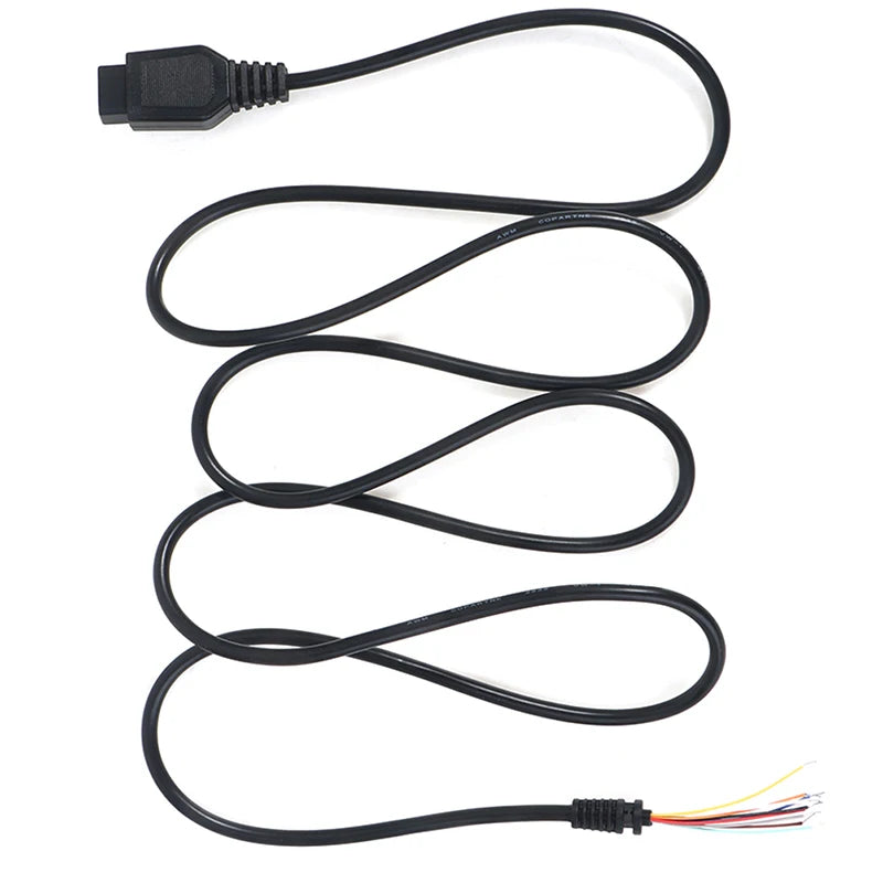 9-Pin 1.5M Extension Cable for Sega Mega Drive 2 Controller Controller Extension Cable Axl
