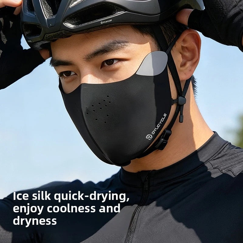 Ice Silk Cycling Face Mask UPF50+ UV Protection Men Women Cycling Face Mask Axl