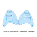 TPU Safety Glasses Side Shields | 12/17mm Universal Fit Pair Glasses Side Shield Axl Double hole Blue