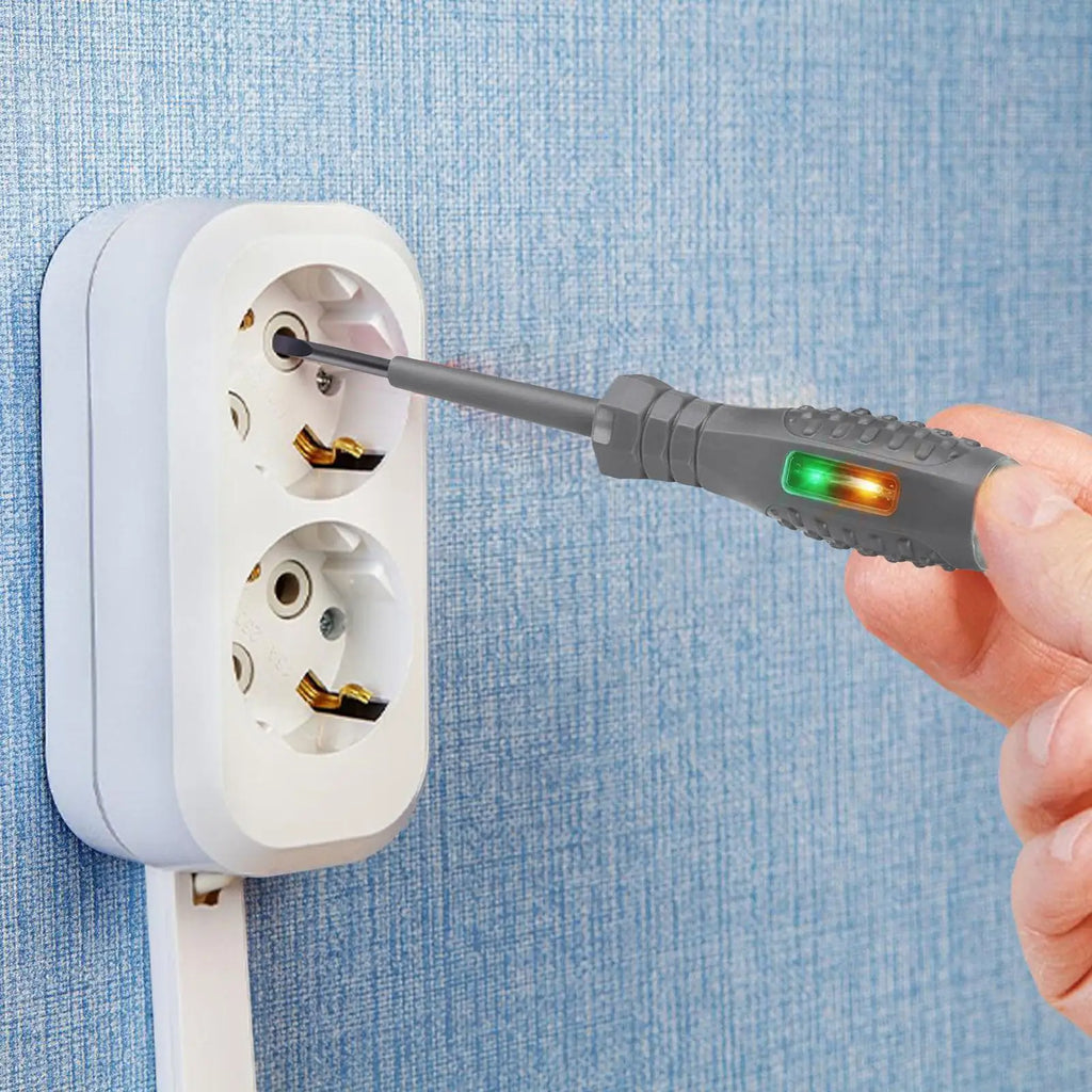 2-in-1 Voltage Tester Screwdriver – Magnetic Electric Pen Tool Voltage Tester Screwdriver Axl
