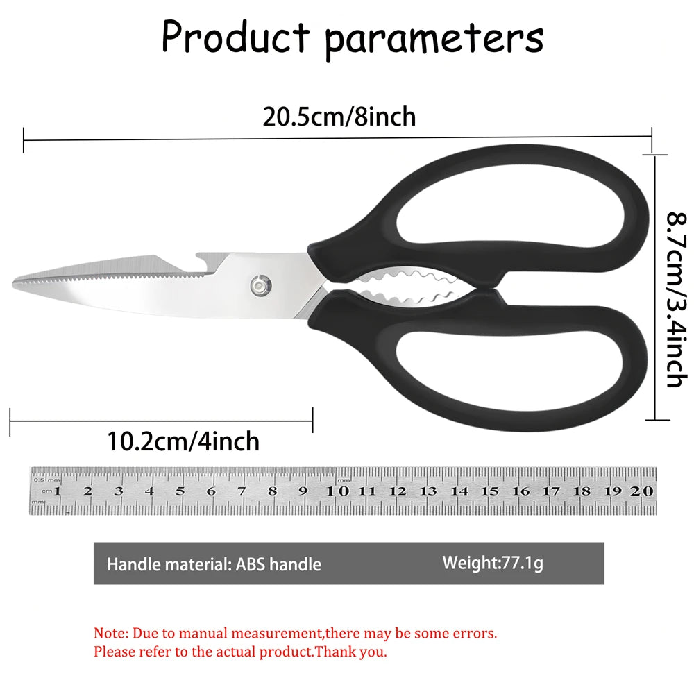 Multipurpose Kitchen Scissors – Ergonomic BBQ Food Shears Kitchen Scissors Axl