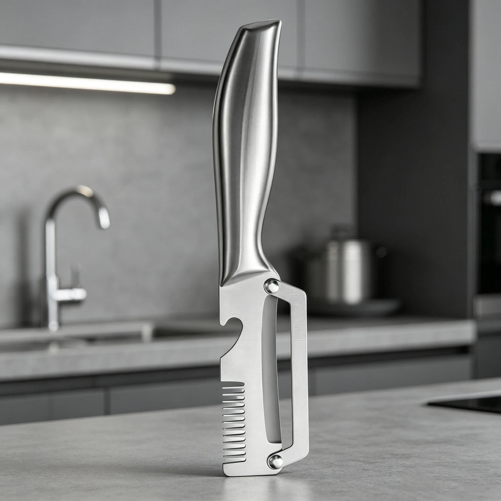 Stainless Steel Vegetable & Fruit Peeler – Sharp Non-Slip Kitchen Peeler Axl 1pcs A