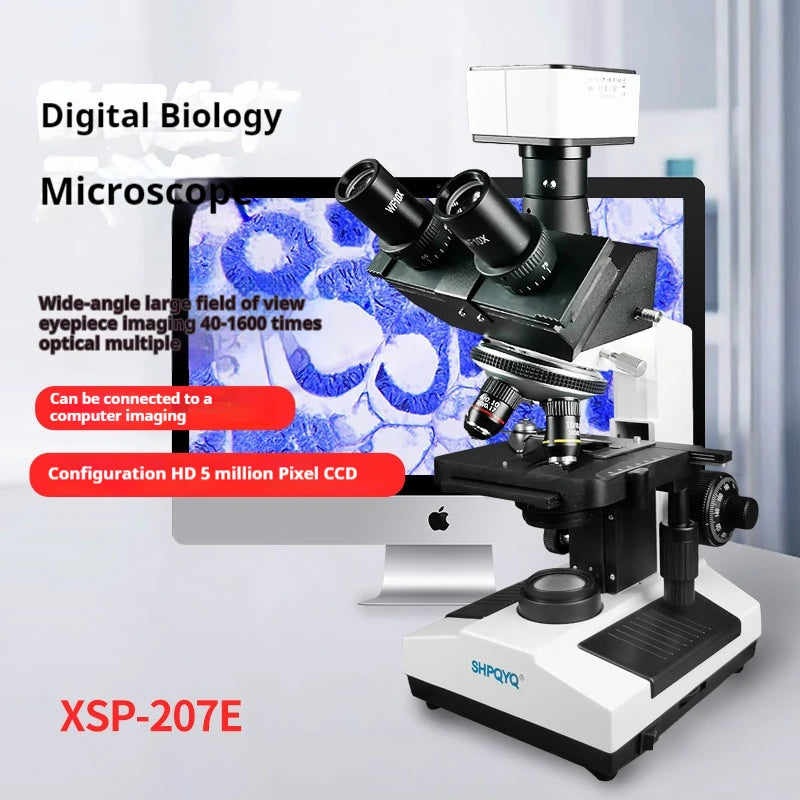 Professional Biological Microscope 40–1600X | CE Certified Lab Biological Microscope Axl