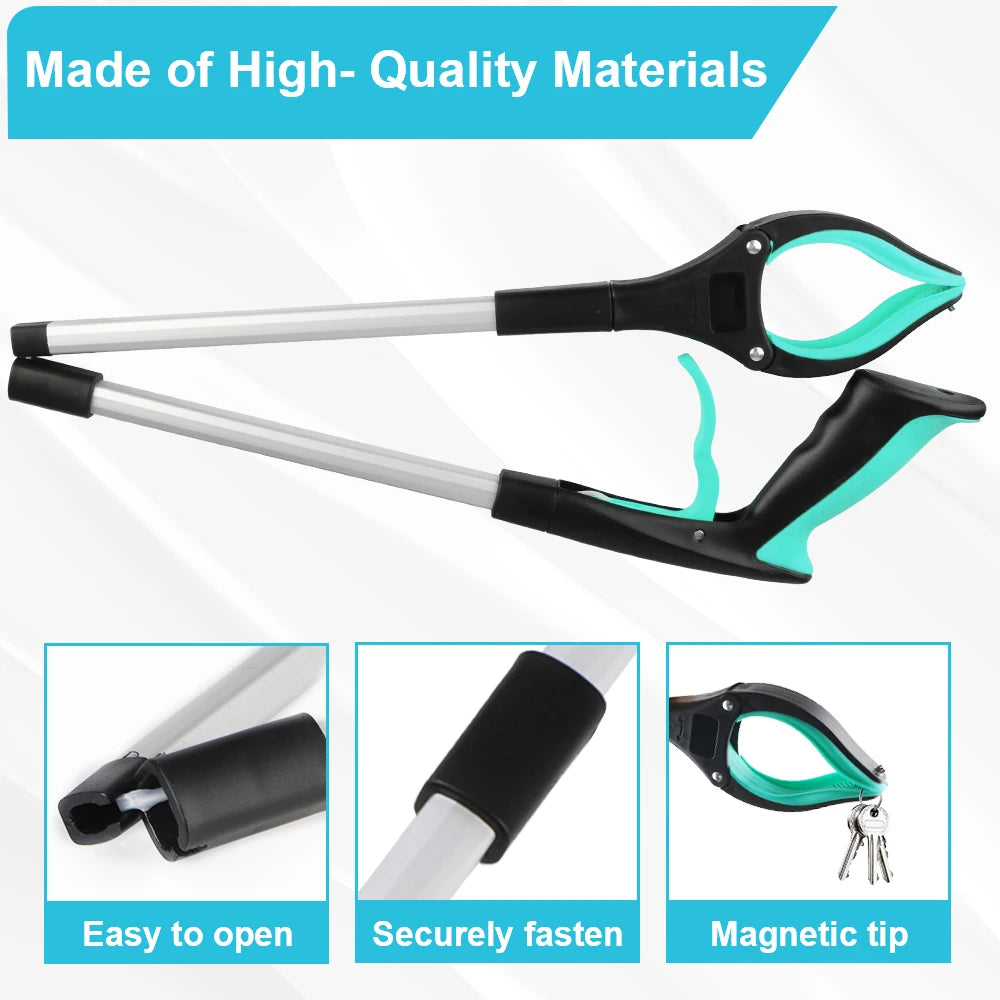 Foldable Grabber Reacher Tool – Portable Litter Picker Grabber Reacher Tool Axl