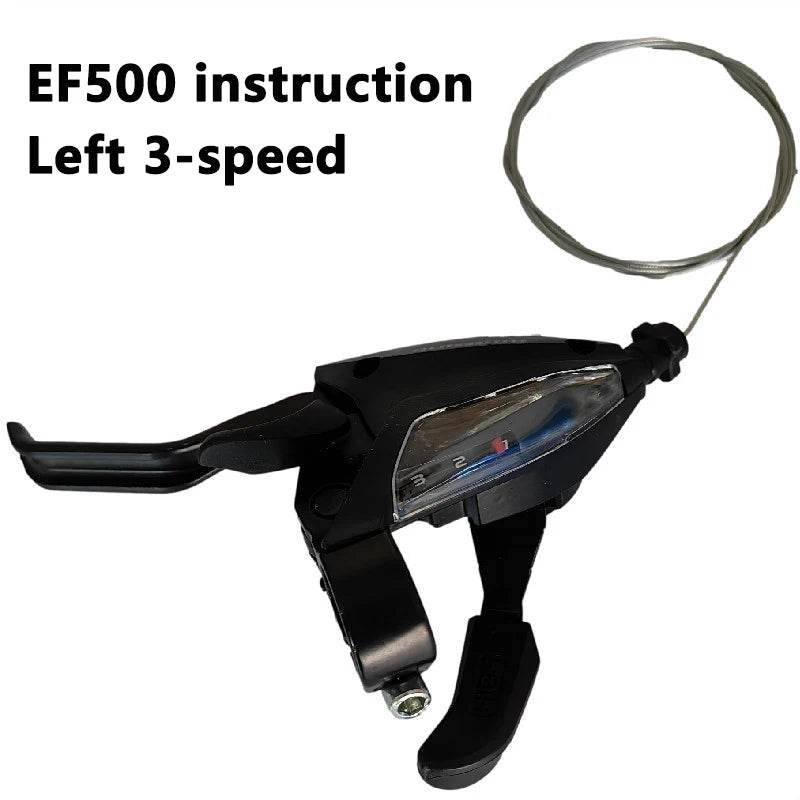 Mountain Bike Finger Shifter 21/24/27 Speed – Aluminum Alloy Bike Gear Shifter Axl 3-speed