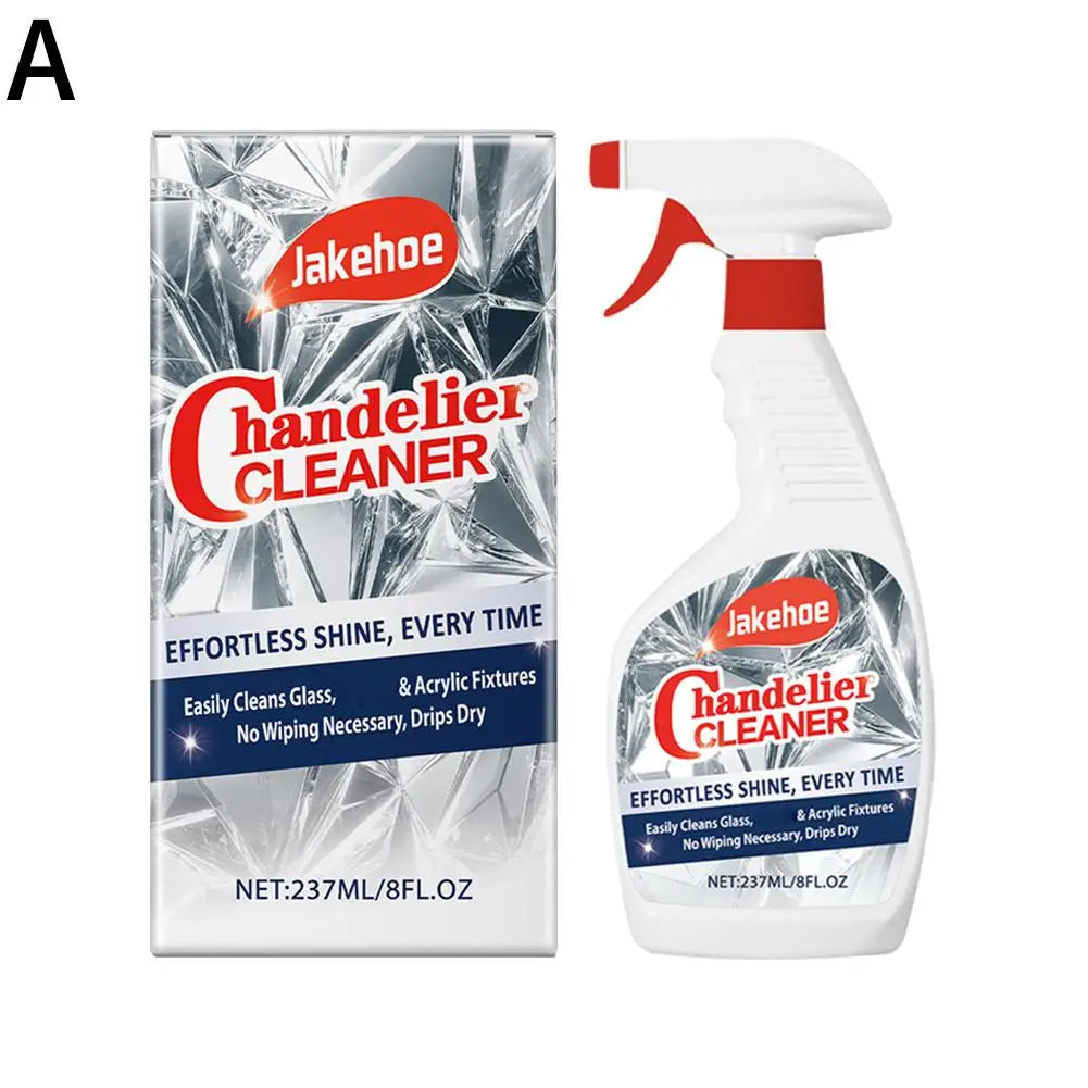 No-Wipe Chandelier & Glass Cleaning Spray – Streak-Free Shine Glass Cleaning Spray Axl 1pcs