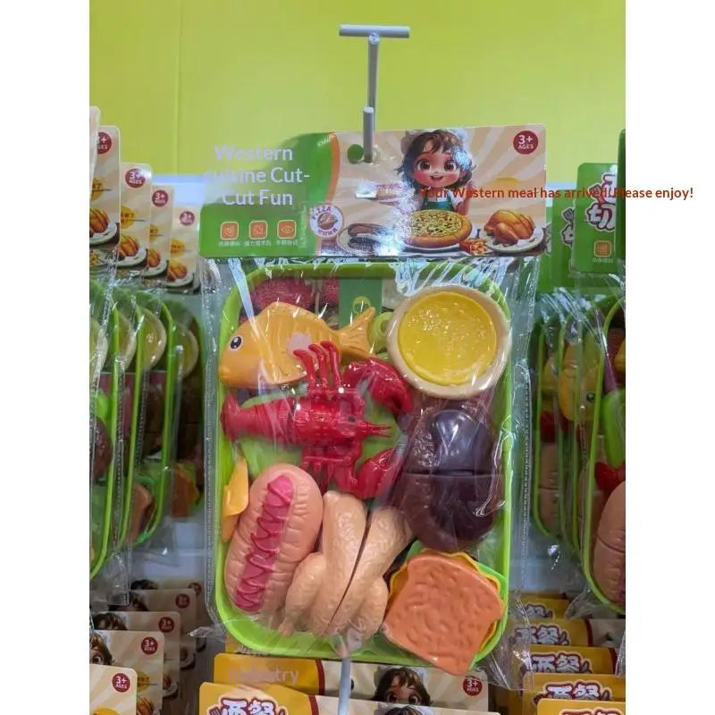 Kids Fruit & Vegetable Cutting Toy – Pretend Play Kitchen Set Pretend Play Kitchen Set Axl onesize A5