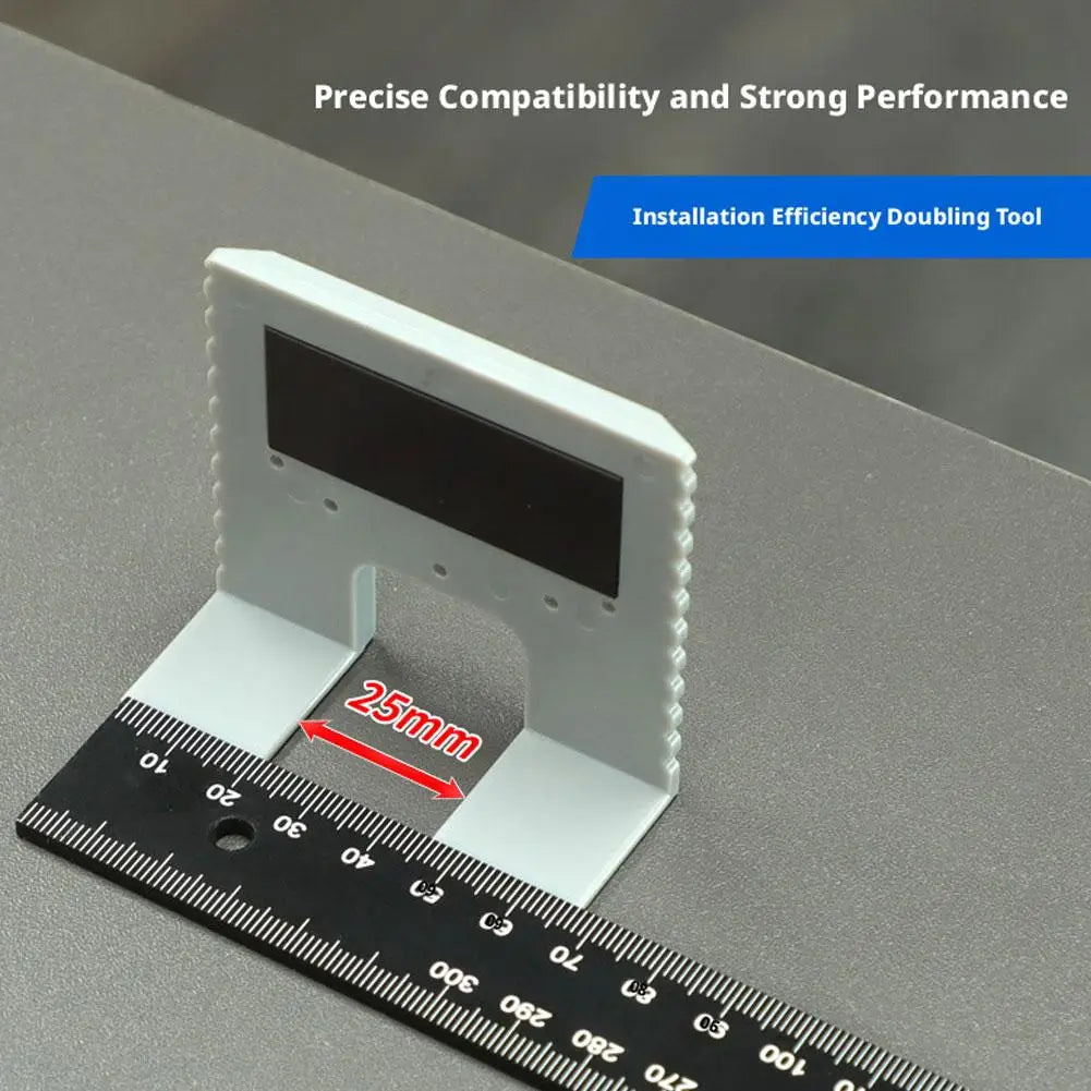35mm Hinge Jig – Magnetic Cabinet Door Drilling Template Hinge Installation Jig Axl