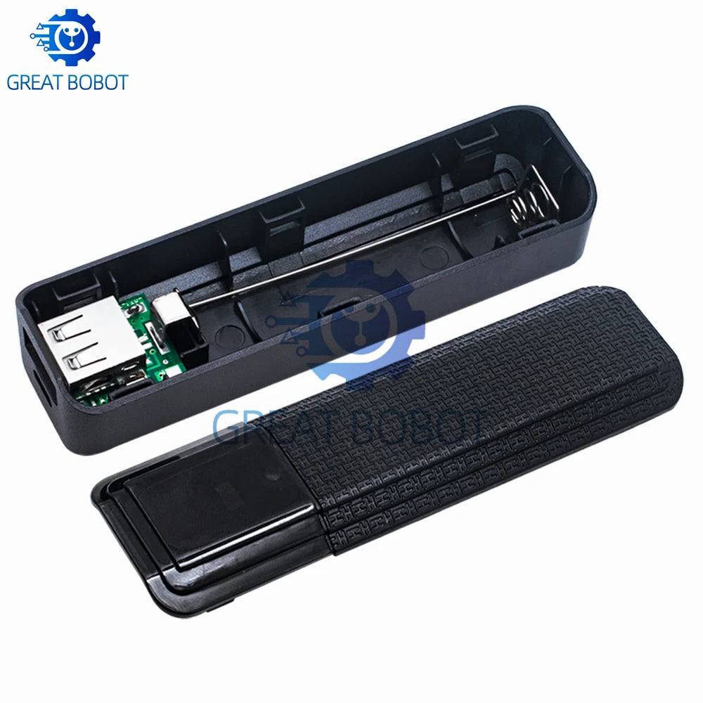 DIY 18650 USB Power Bank Case – Portable Battery Charger Box Power Bank Case Axl