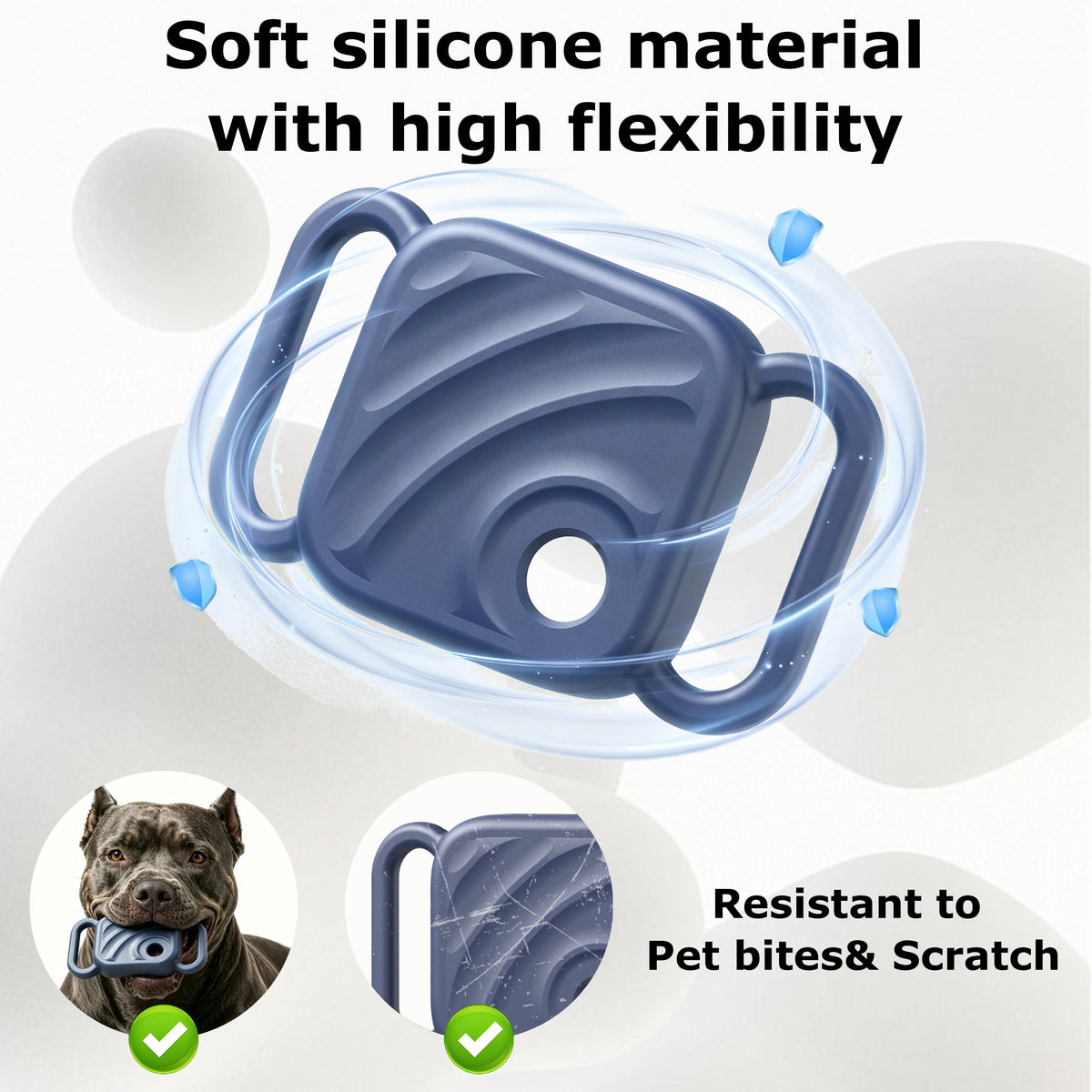 Silicone Tracker Case for UGREEN FineTrack | Pet Collar Cover Pet Tracker Case Axl