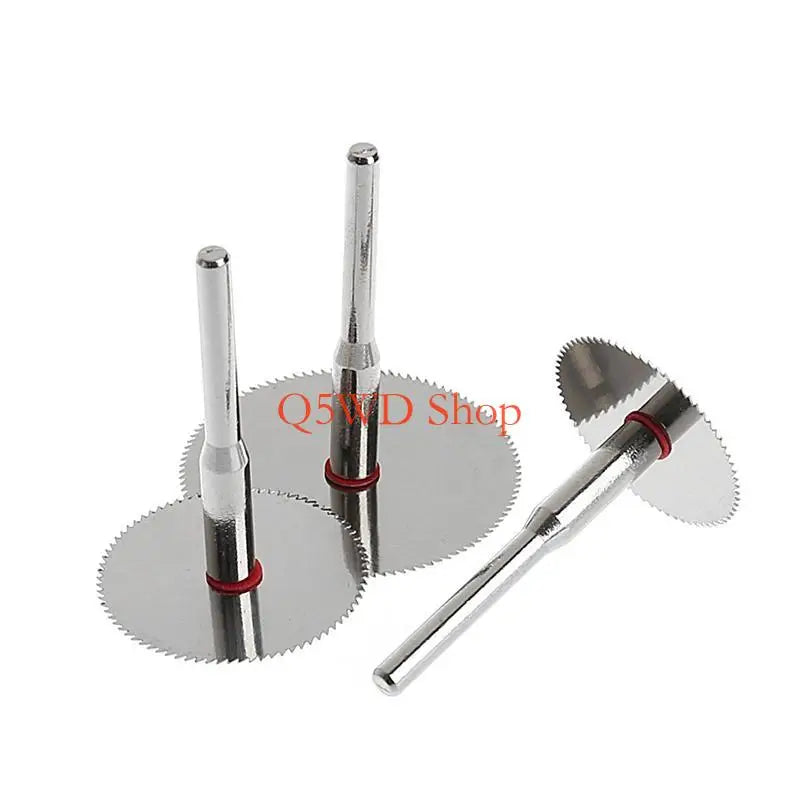 10x 22mm HSS Circular Blade Disc + 2 Rods Rotary Cutting Tool Rotary Cutting Blades Axl