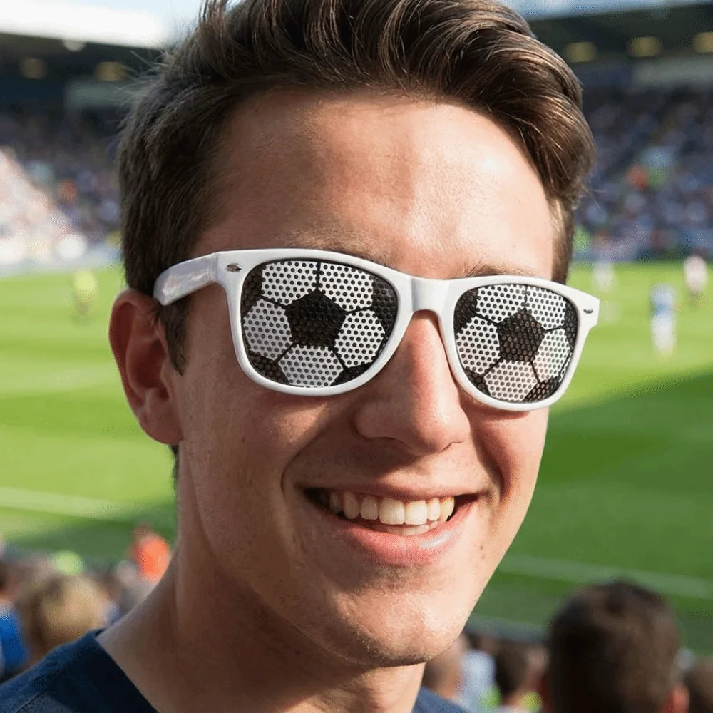 Soccer Football Novelty Sunglasses – Fan Prop & Festival Shades Novelty Sunglasses Axl