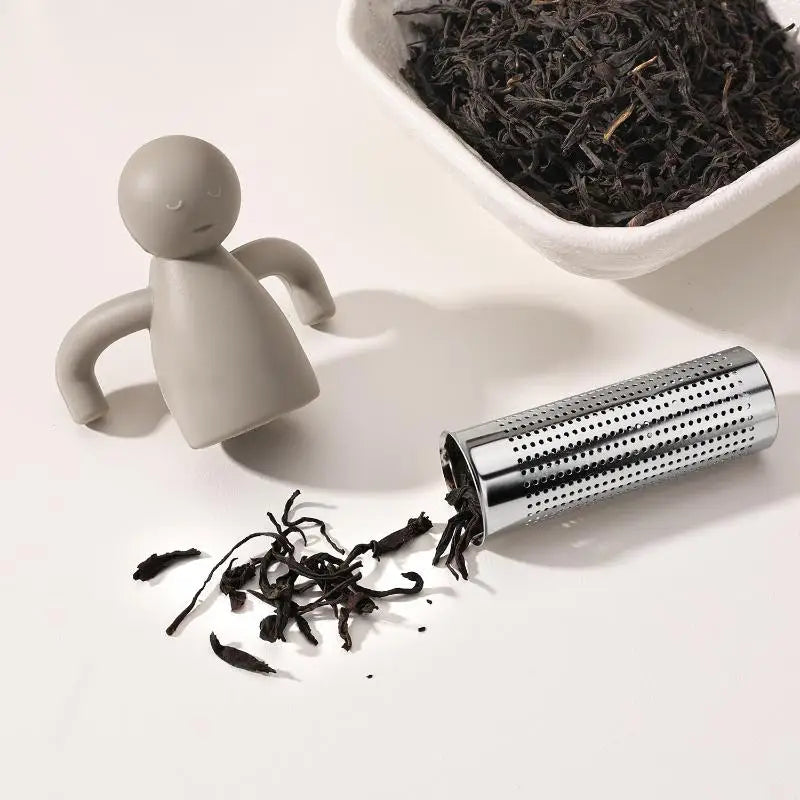 Human-Shaped Stainless Steel Tea Infuser | Reusable Loose Leaf Tea Infuser Axl