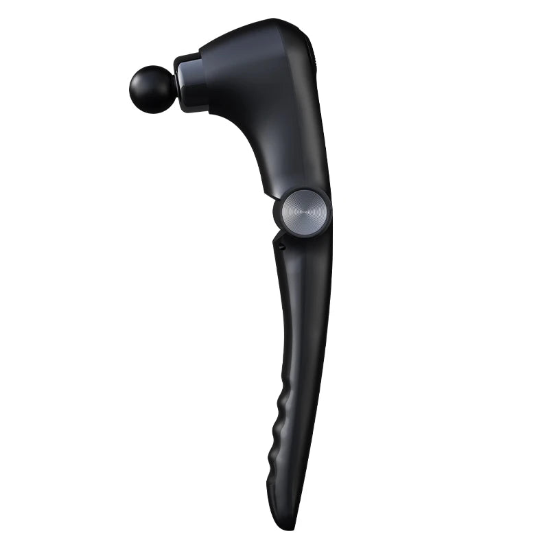 Foldable Massage Gun with Heat & Cold Heads | Full Body Percussion Massage Gun Axl black Type C Charge