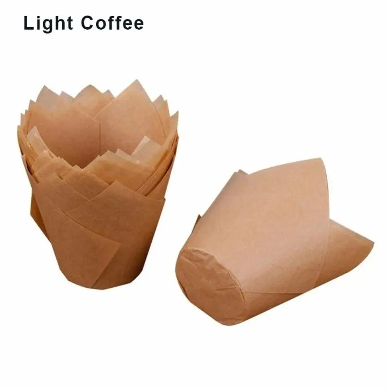 25-Pack Cupcake Liners – Colorful Oil-Proof Paper Baking Cups Cupcake Baking Liners Axl