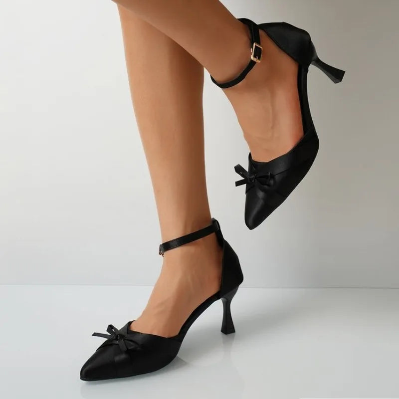 Women's Butterfly Stiletto Sandals – Pointed Toe Bridal Heels Stiletto Sandals Axl