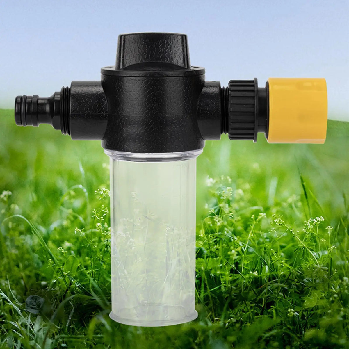 Water Hose Nozzle Sprayer – 100ml Fertilizer & Foam Dispenser Garden Hose Sprayer Axl