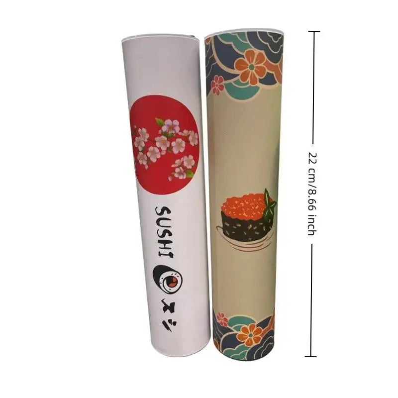 Round Sushi Push Box Mold – Cone Paper Bucket with Sauce Straw Sushi Packaging Box Axl