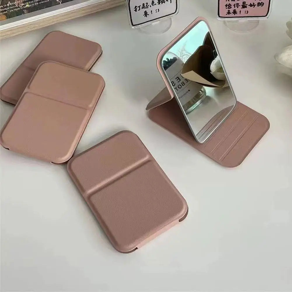 Foldable Compact Pocket Mirror – Portable Mini Makeup Mirror Compact Makeup Mirror Axl