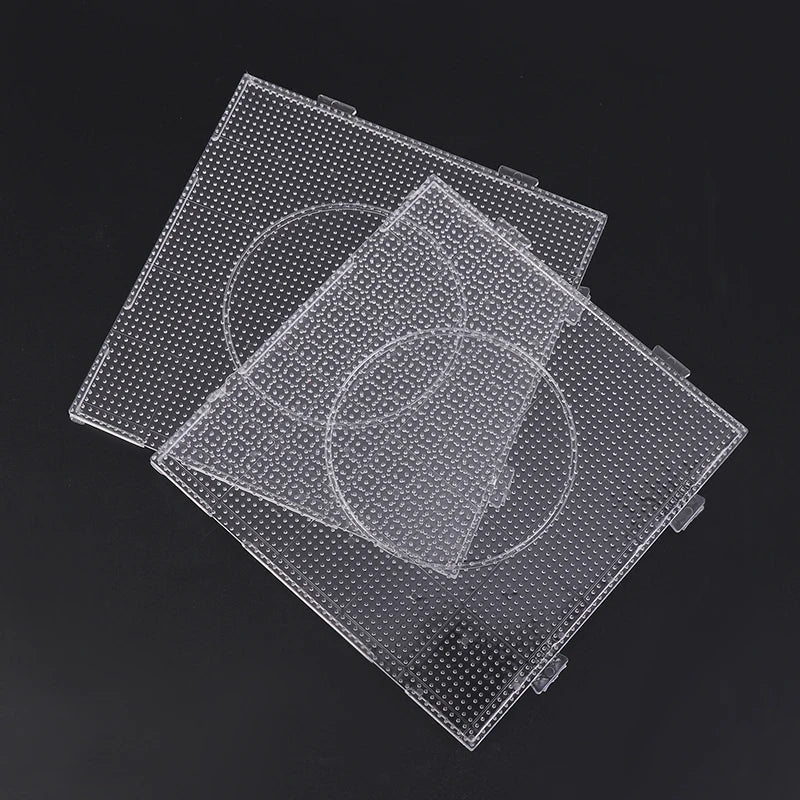 4-Pack 2.6mm Bead Pegboards – Square Fuse Bead DIY Template Bead Pegboard Set Axl