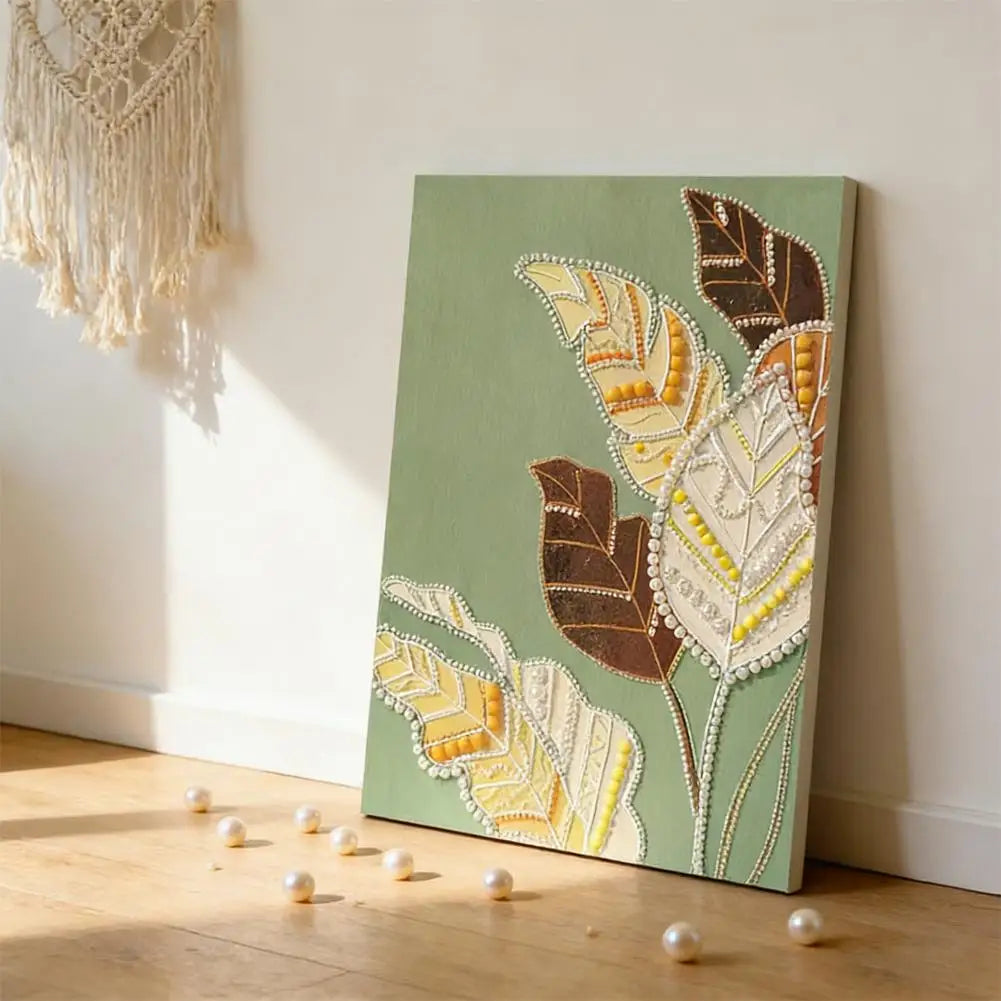 DIY Pearl Gem Painting Kit – Floral Art for Adults 20×30cm DIY Gem Painting Kit Axl
