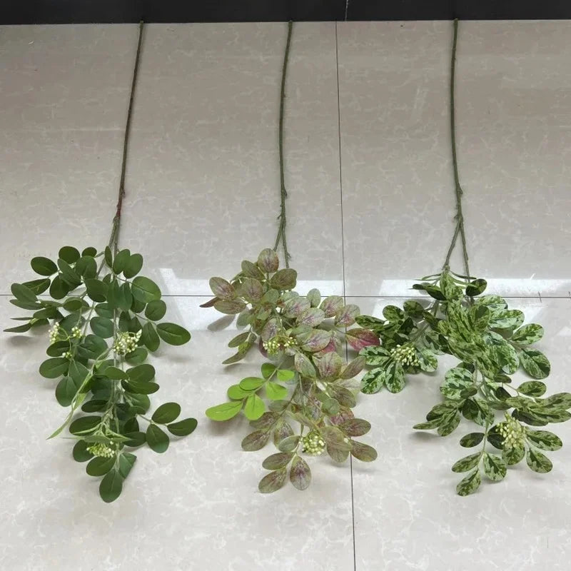 Artificial Locust Leaf Greenery Stems | Indoor & Outdoor Décor Artificial Foliage Stems Axl