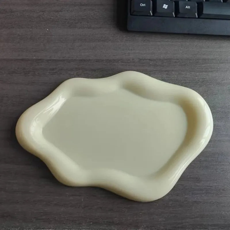 Mini Cloud Shape Jewelry Tray – PVC Display & Storage Plate Jewelry Display Tray Axl