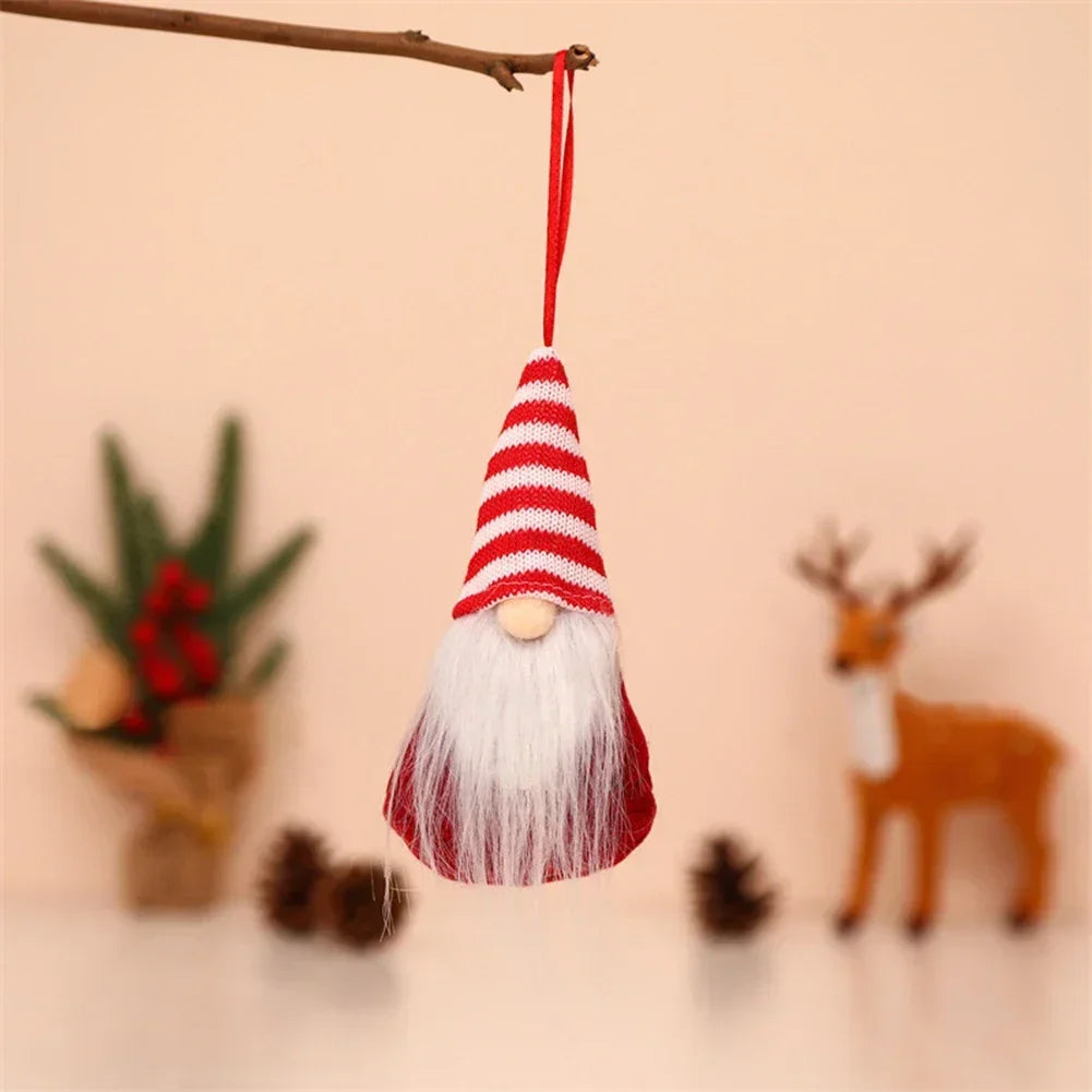 Santa Faceless Gnome Ornament | Christmas Tree & Wall Decor Christmas Gnome Ornament Axl b China Mainland