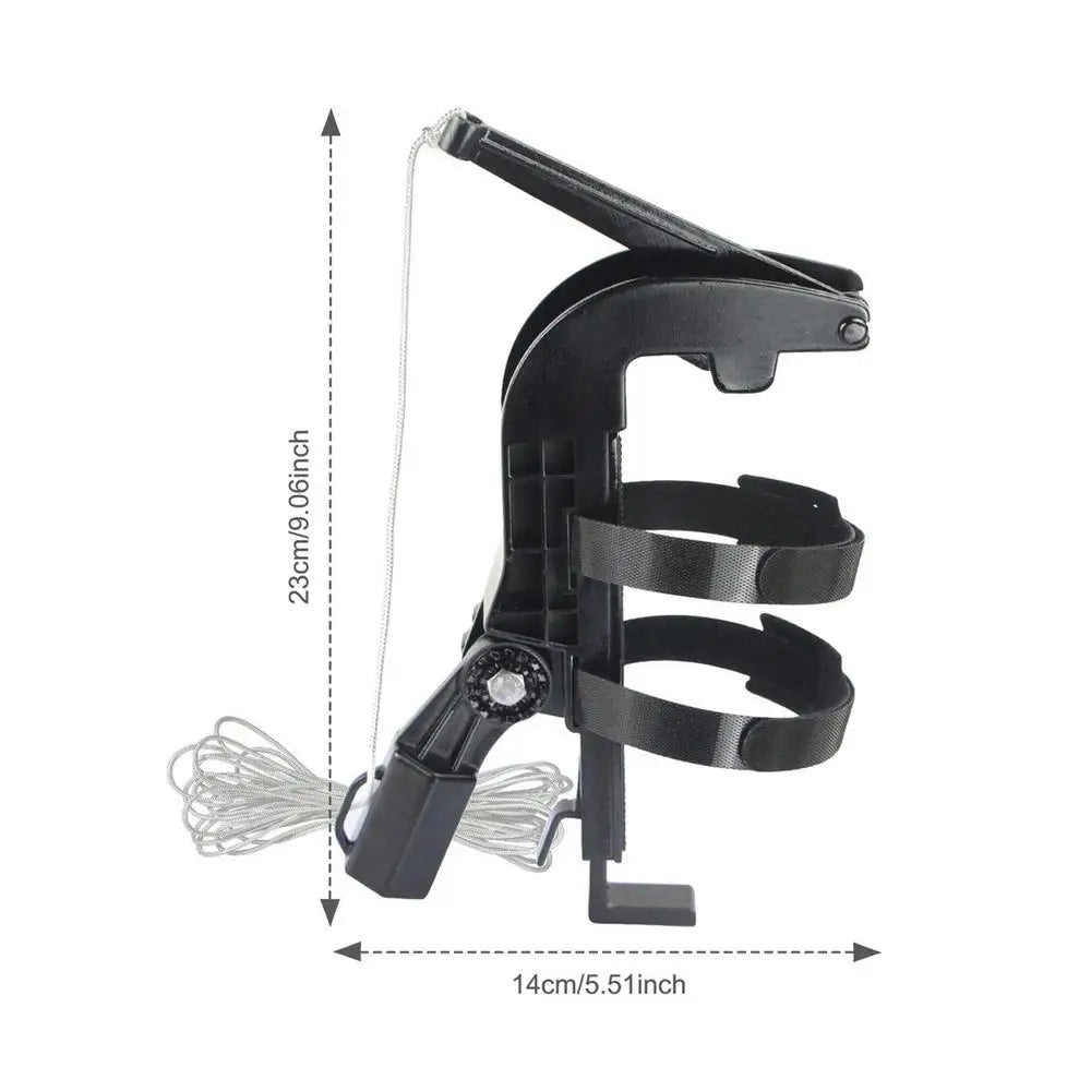 Spray Can Extension Pole Adaptor – Adjustable Angle Sprayer Spray Can Adaptor Axl Black