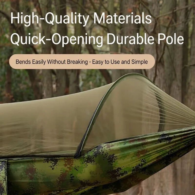 Quick-Install Camping Hammock with Mosquito Net | Portable Camping Hammock Axl