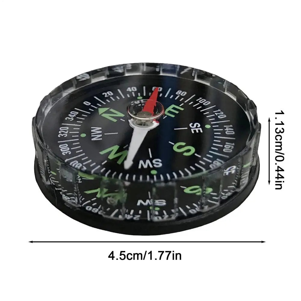 Waterproof Hiking Compass – Sighting Navigation Tool Hiking Compass Axl Black