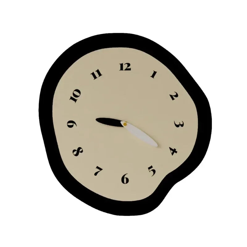 Nordic Silent Wall Clock – Geometric Home Decor 40cm Silent Wall Clock Axl
