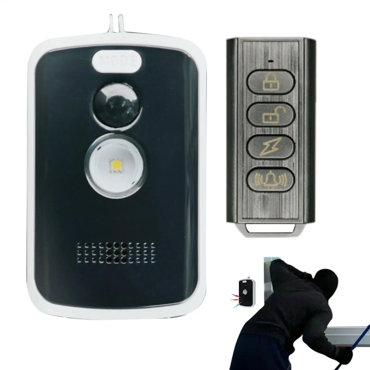 Wireless PIR Motion Alarm | Outdoor Camping Perimeter Sensor PIR Motion Alarm Axl