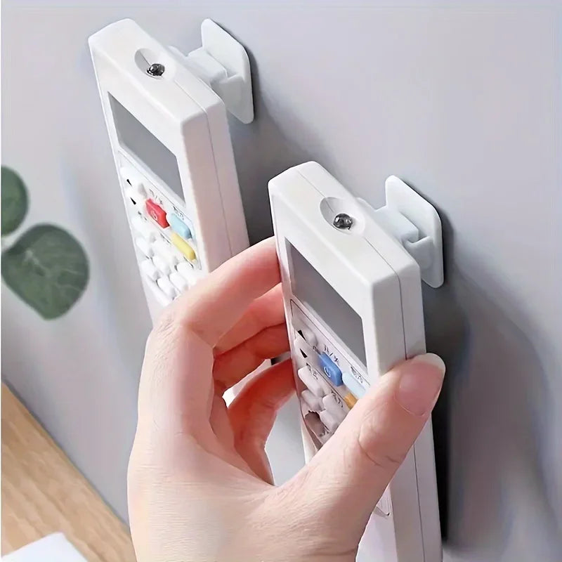 No-Nail Adhesive Hooks for Remote & Utility – 4 Pcs Wall Hooks Adhesive Wall Hooks Axl