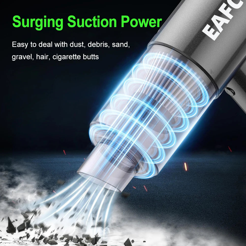 BALASHOV 2-in-1 Wireless Car & Home Vacuum | HEPA Filter Handheld Vacuum Cleaner Axl